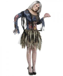 Complete Womens Zombie Costume
