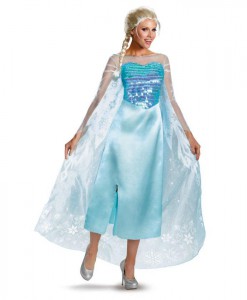 Disney Frozen - Plus Size Deluxe Elsa Dress