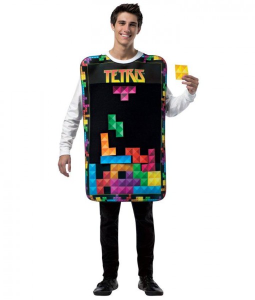 Tetris Movable Pieces Adult Tunic Costume