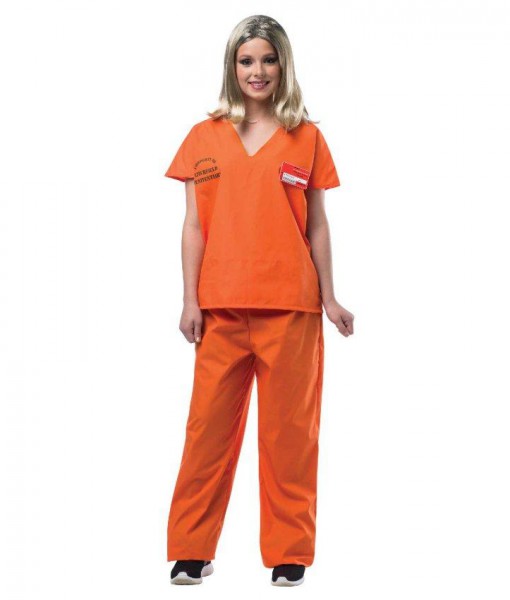 Orange is the New Black Orange Prisoner Jump Suit