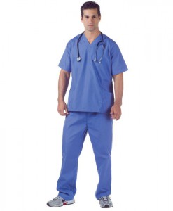 Hospital Scrubs - Adult Costume