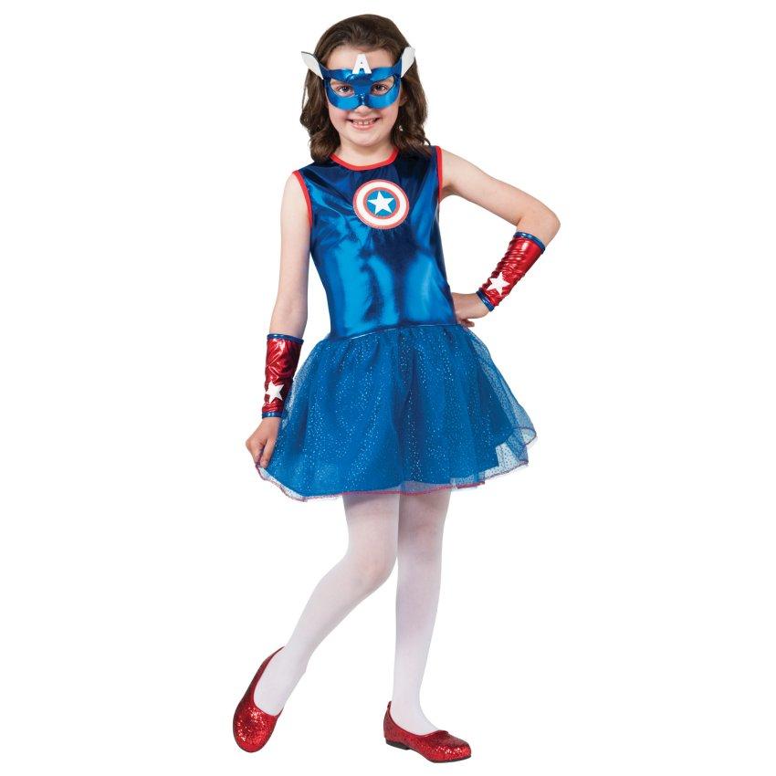 Marvel Captain America Girl Costume Halloween Costume Ideas 2024