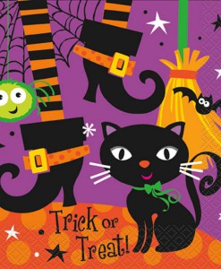 Spooky Boots Lunch Napkins (16 count)