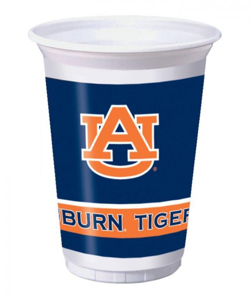 University of Auburn Tigers 20 oz. Cups (8)