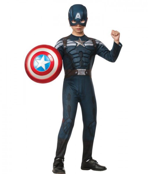 Captain America The Winter Soldier Deluxe Stealth Child Costume