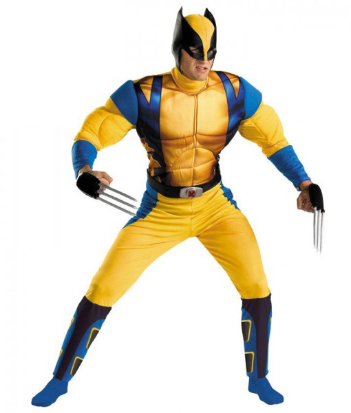 Wolverine Muscle Teen Costume