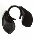 Long Black Puppy Ears Headband