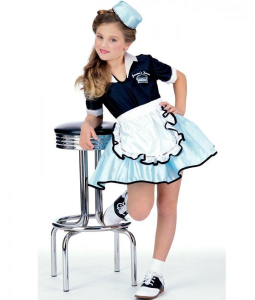 Car Hop Girl Child Costume