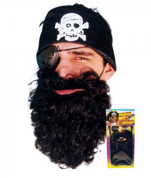 Black Pirate Beard