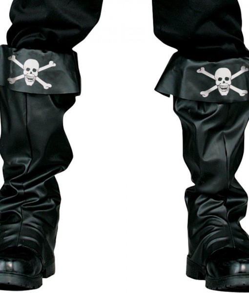 Pirate Boot Covers Adult