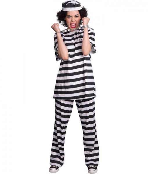 Female Prisoner Adult Costume