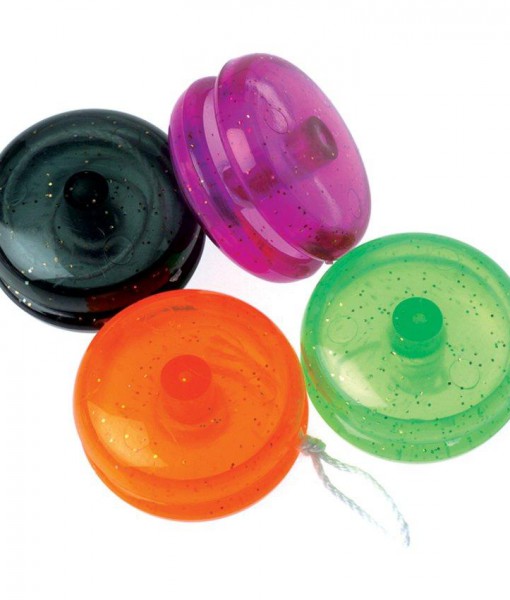 Halloween Mini Glitter Yo-Yo's