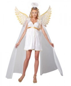 Heavenly Radiant Angel Womens Dress Costume