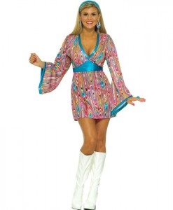 Wild Swirl Dress Adult Costume