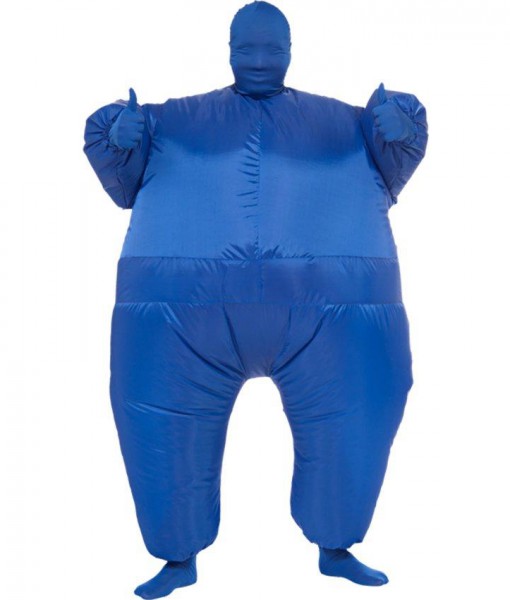 Blue Inflatable Adult Suit