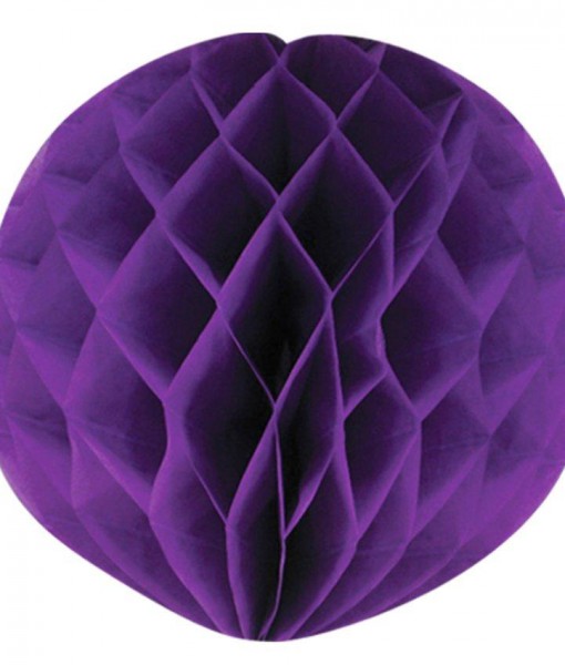 Purple 12 Honeycomb Ball