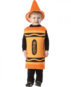 Crayola Outrageous Orange Crayon Toddler Costume