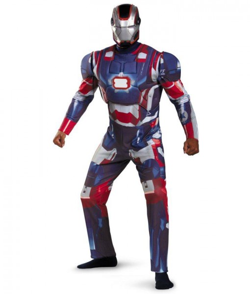 Iron Man 3 Patriot Deluxe Plus Adult Costume