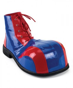 Clown (Blue/Red) Adult Shoes