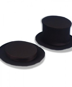 Collapsible Top Hat Black Child