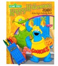 Sesame Street Halloween Jumbo Coloring Book and Crayons Set