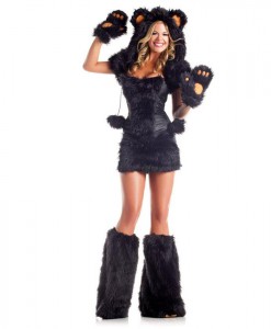 Black Bear Deluxe Adult Costume