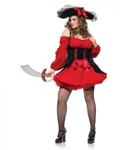 Vixen Pirate Wench Adult Plus Costume