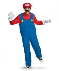 Super Mario Brothers - Mario Adult Costume