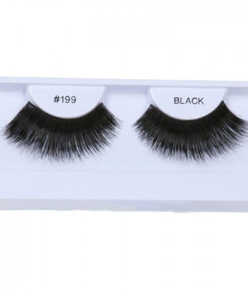 Thick and Long Black Eyelashes with Case