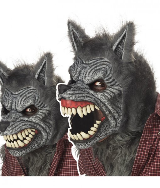 Werewolf Ani-Motion Adult Mask