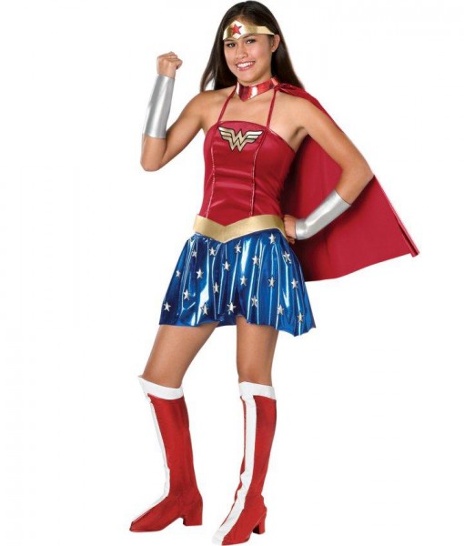 Justice League DC Comics Wonder Woman Teen Costume