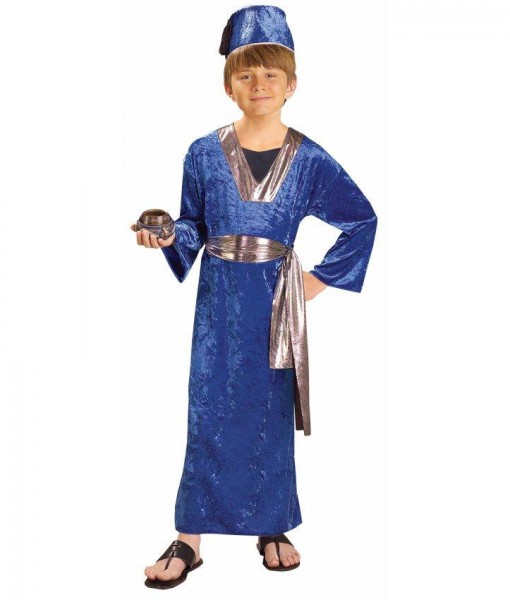 Blue Wiseman Child Costume
