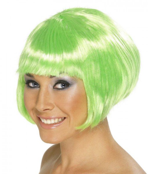 Short Bob Green Wig