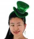 Green Cocktail Top Hat Headband