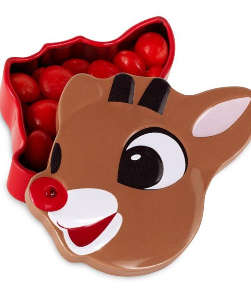 Rudolph Cinnamon Noses Candy Tin