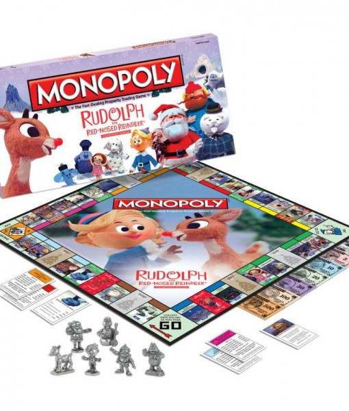 Rudolph the Red-Nosed Reindeer Monopoly Game Collector's Edition