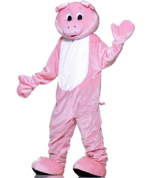 Pig Plush Economy Mascot Adult Costume