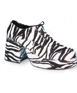 Zebra Platform Adult Shoes