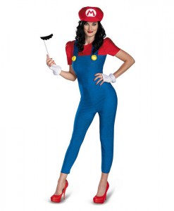 Super Mario Brothers - Deluxe Female Mario Plus Size Costume