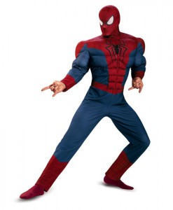 Spider-Man Movie 2 - Adult Muscle Chest Plus Size Costume