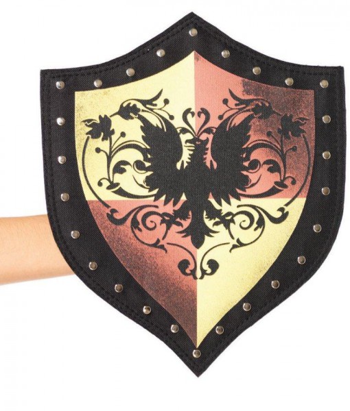 Medieval Studded Shield Purse