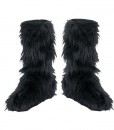 Fuzzy (Black) Child Boot Covers