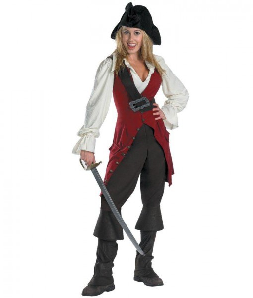 Pirates of the Caribbean - Elizabeth Pirate Deluxe Adult Costume