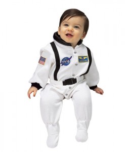 NASA Jr. Astronaut Suit (White) Infant Costume