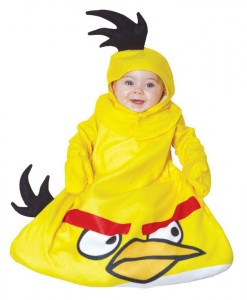 Rovio Angry Birds Yellow Bird Bunting Infant Costume