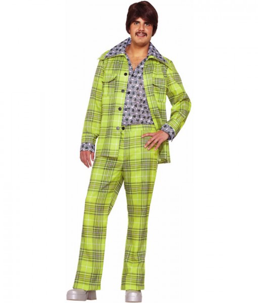 70s Plaid Leisure Suit Adult Costume