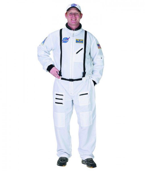 NASA Astronaut White Suit Adult Costume