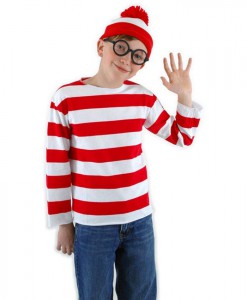 Where's Waldo Child Costume Kit