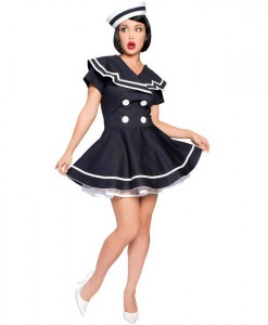 Pin-up Captain Adult Costume