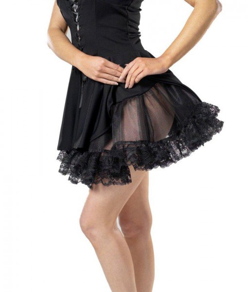Lace Petticoat (Black) Adult